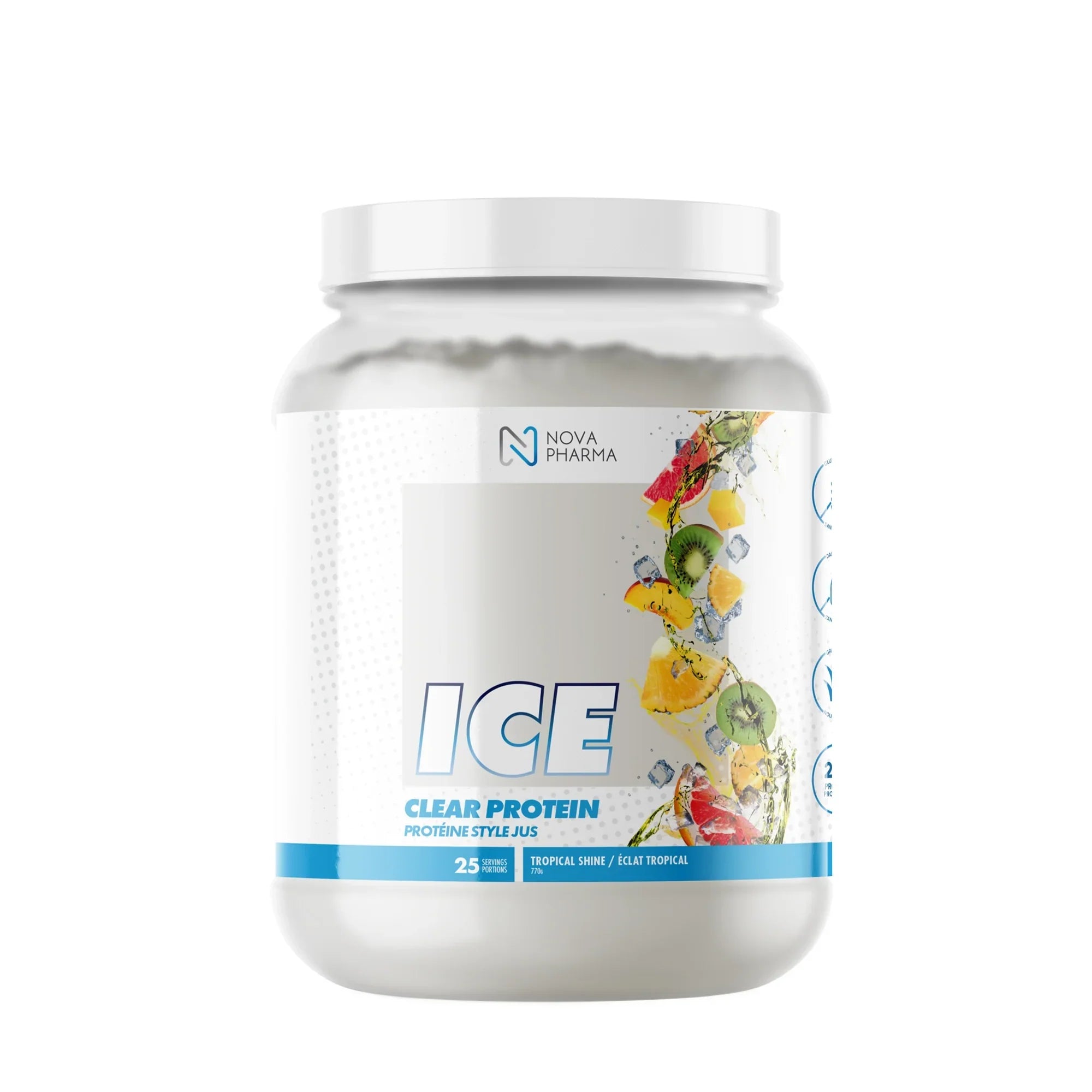 NOVA PHARMA - ICE, Clear PROTEIN,  775g - 790g