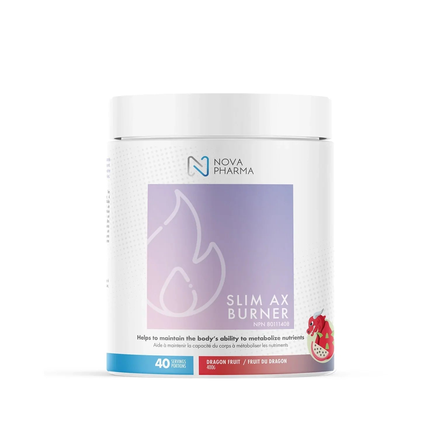 NOVA PHARMA - Slim Ax Burner, 40 servings