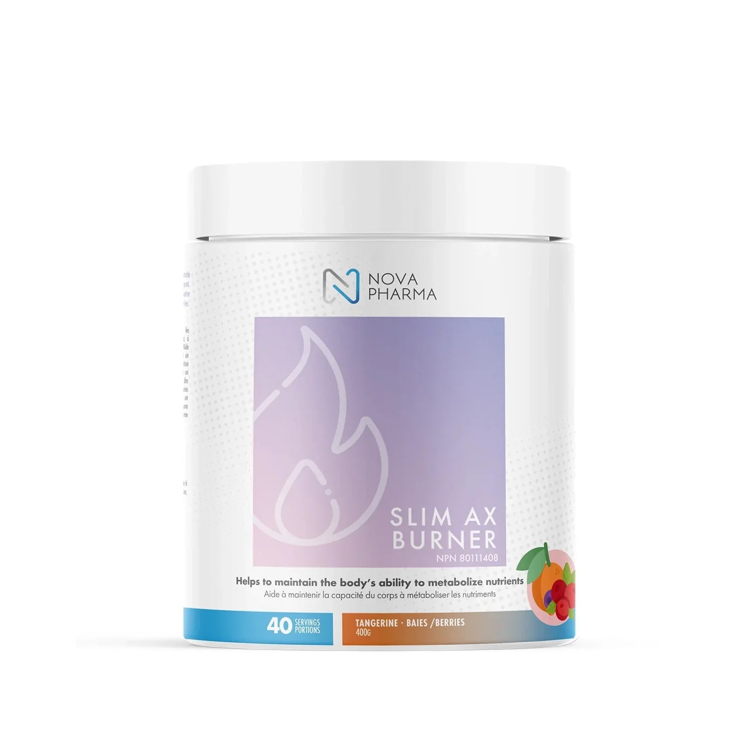 NOVA PHARMA - Slim Ax Burner, 40 servings