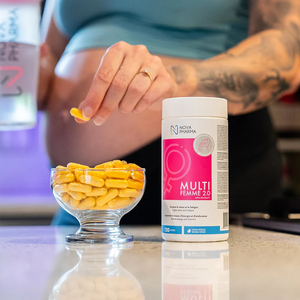 NOVA PHARMA - Multi-Femme 2.0 - Women's Vitamins, 120 caps