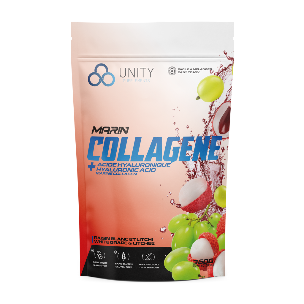 Marin Collagen + Hyaluronic Acid - White Grape & Litchee
