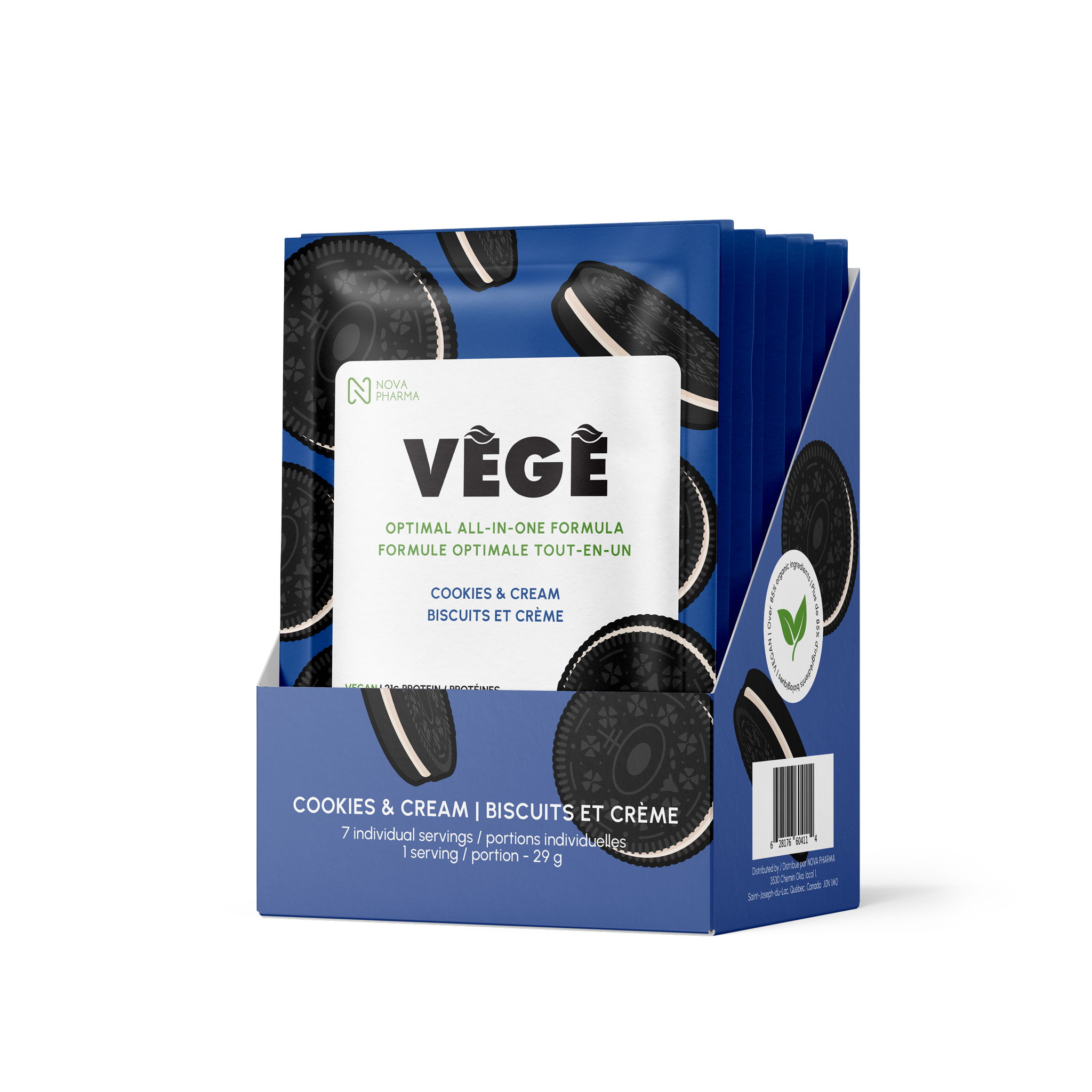 NOVA PHARMA - VEGE ALL-IN-ONE, 7 SAMPLES *NEW