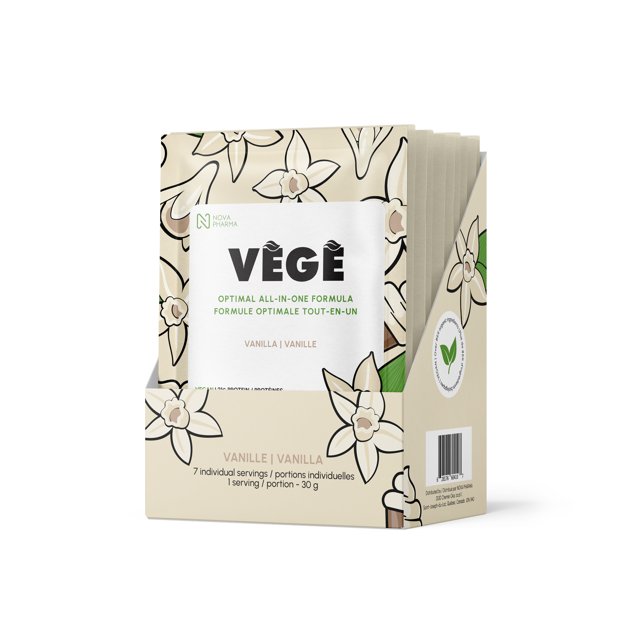 NOVA PHARMA - VEGE ALL-IN-ONE, 7 SAMPLES *NEW