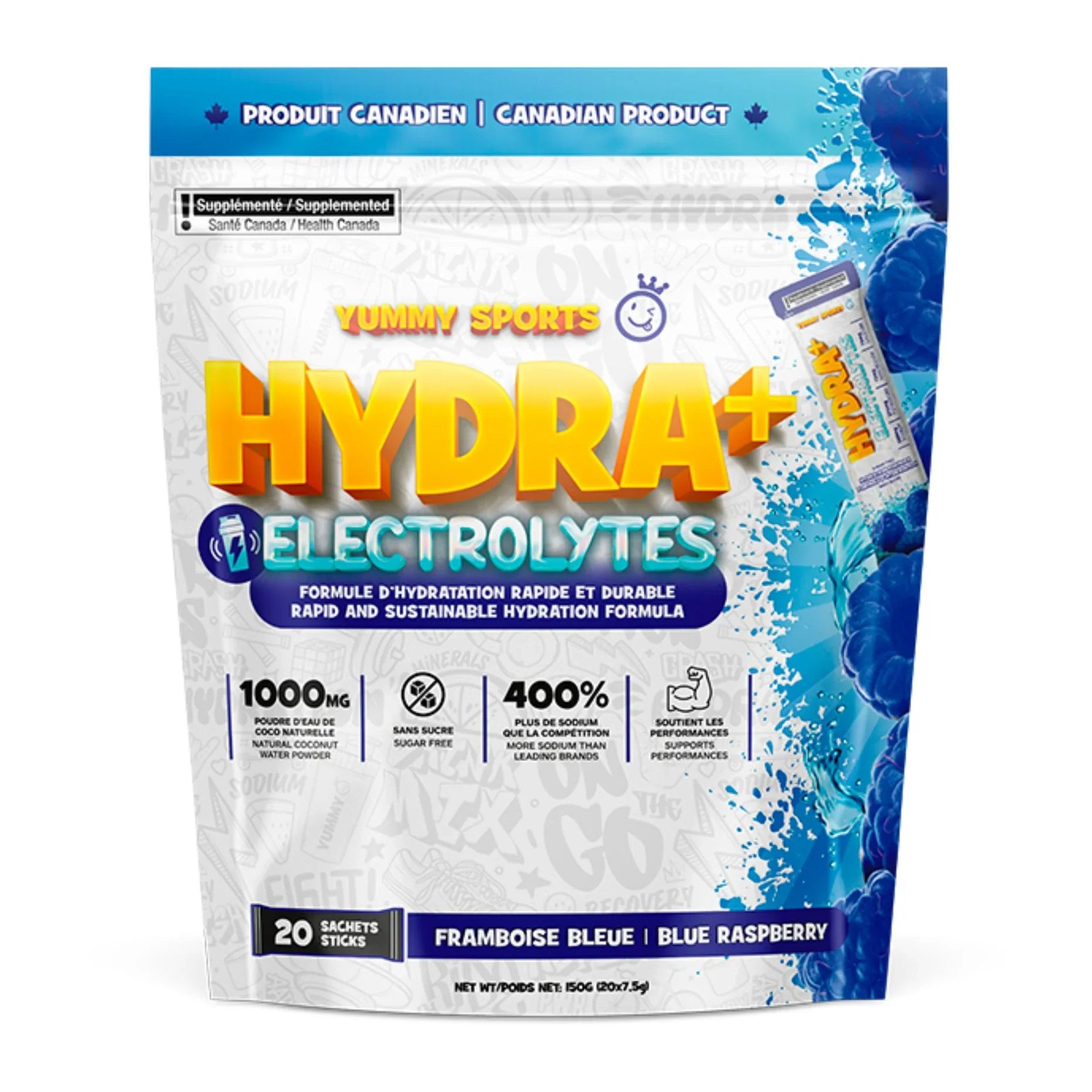 YUMMY SPORTS - Hydra + Sachet (20x)