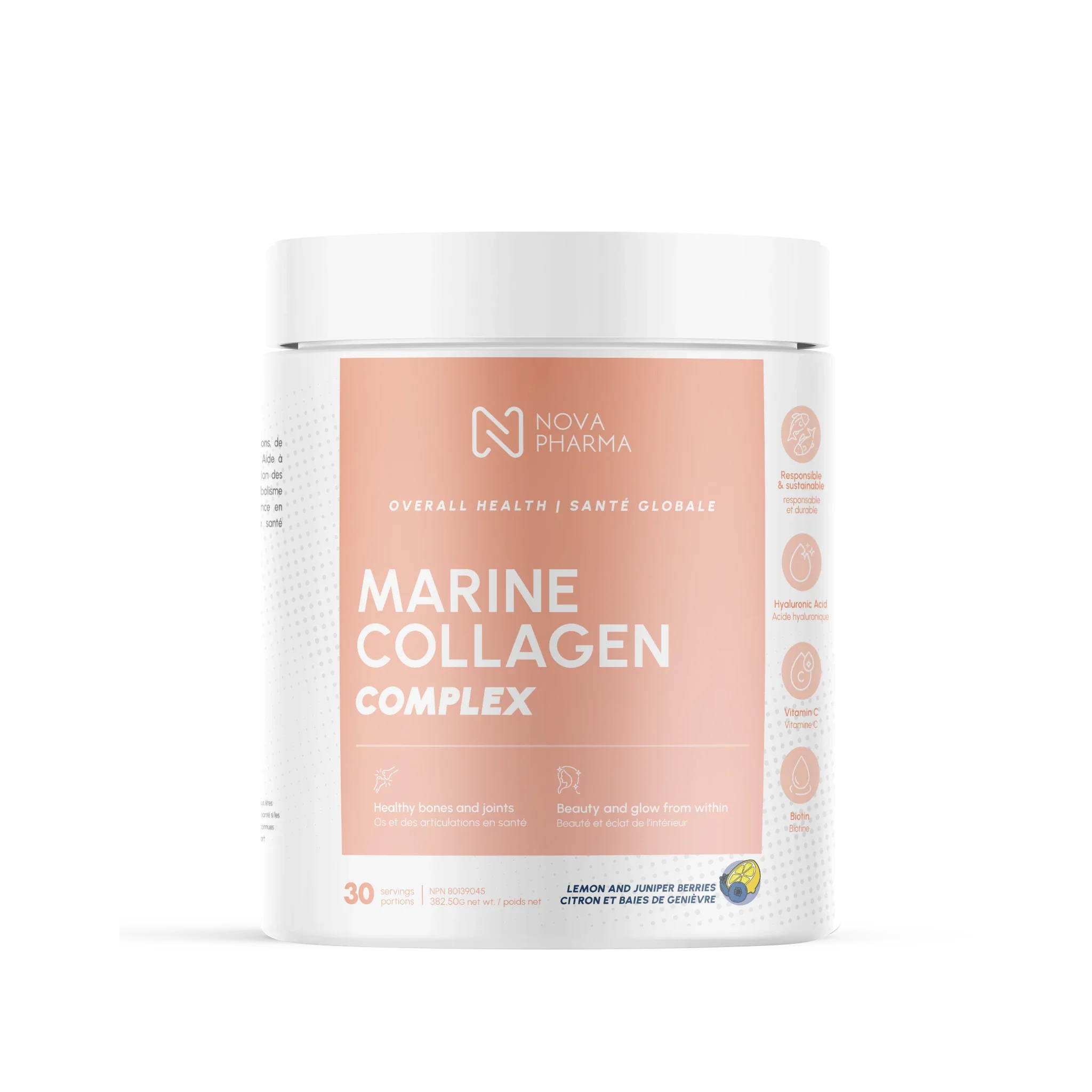 NOVA PHARMA - Marine Collagen With Hyaluronic Acid