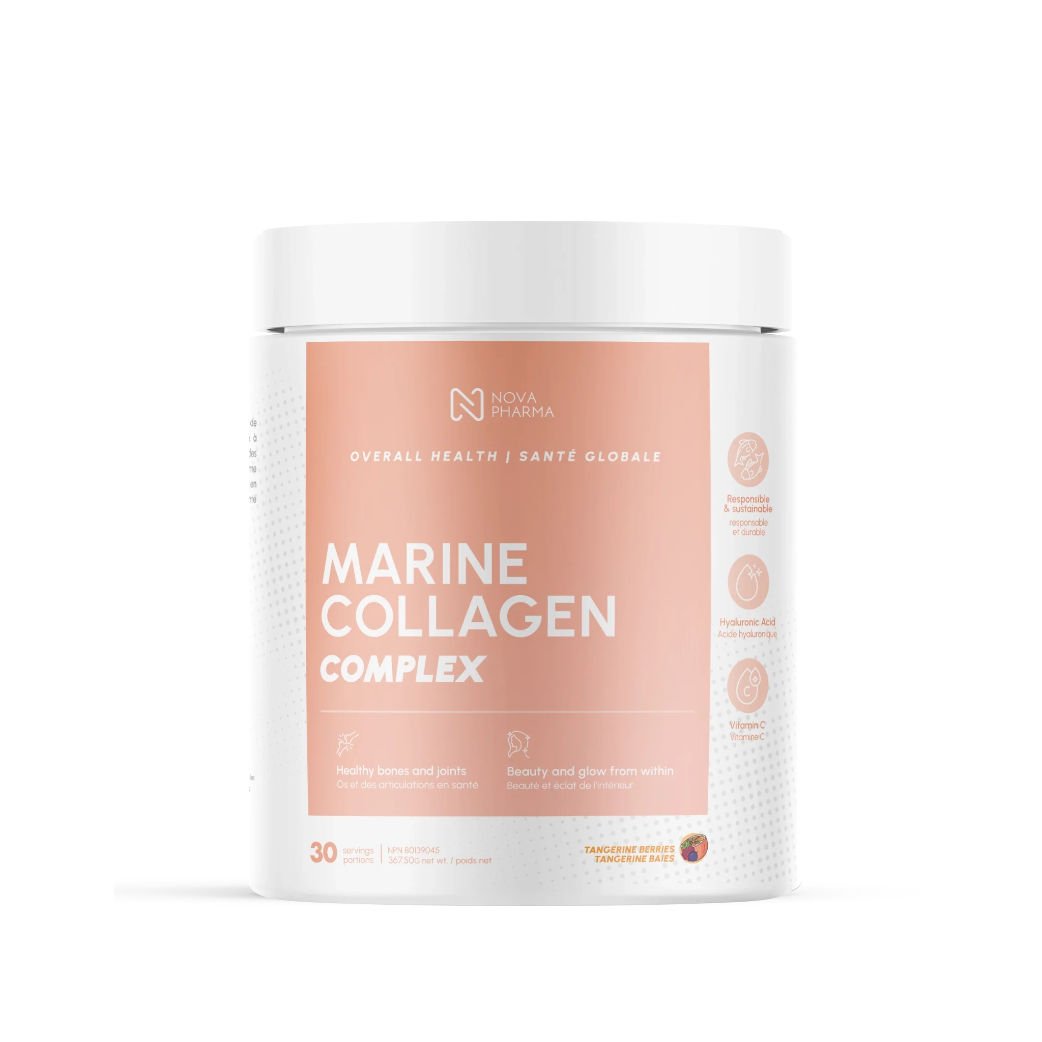 NOVA PHARMA - Marine Collagen With Hyaluronic Acid