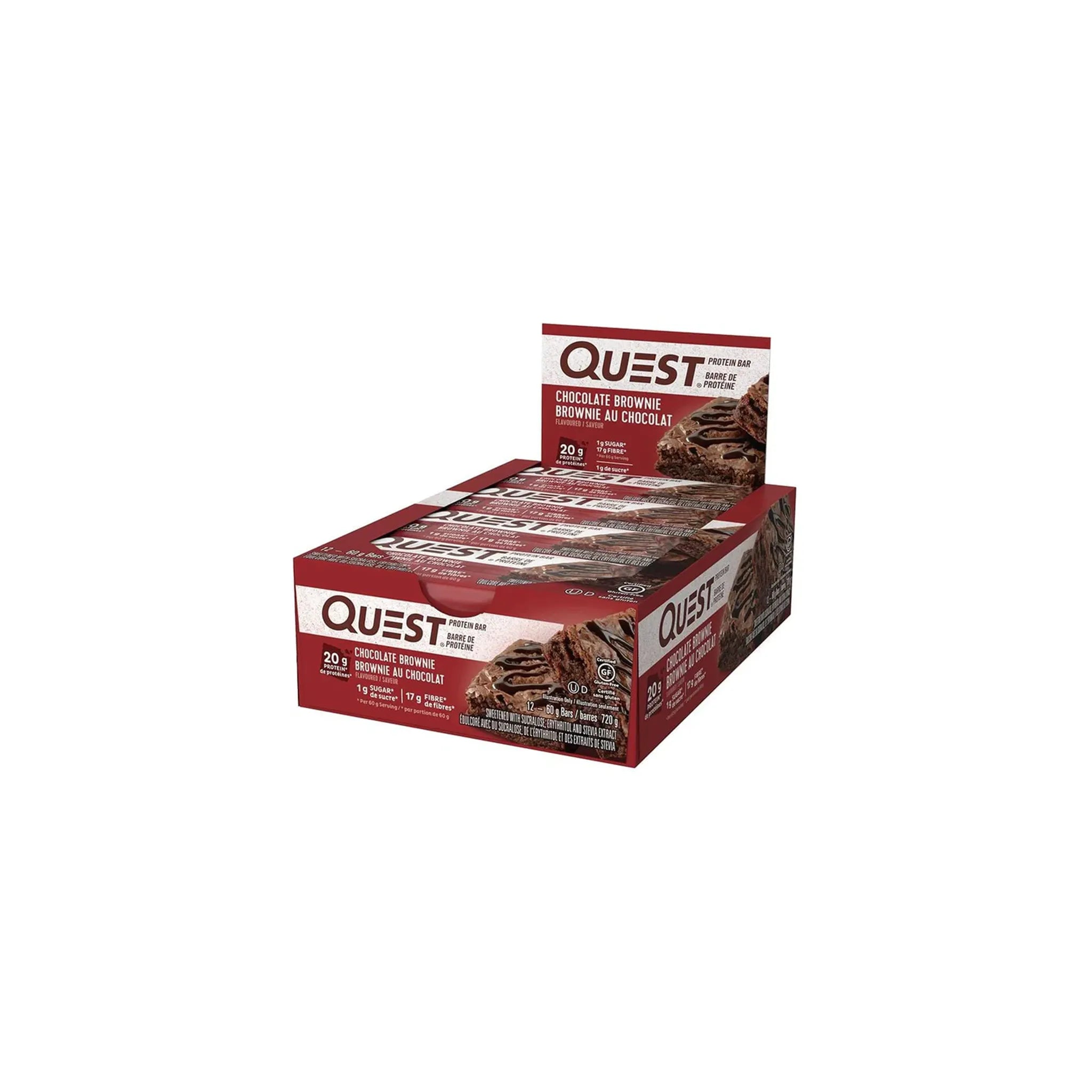 QUEST  -  Protein Bar 12/Box