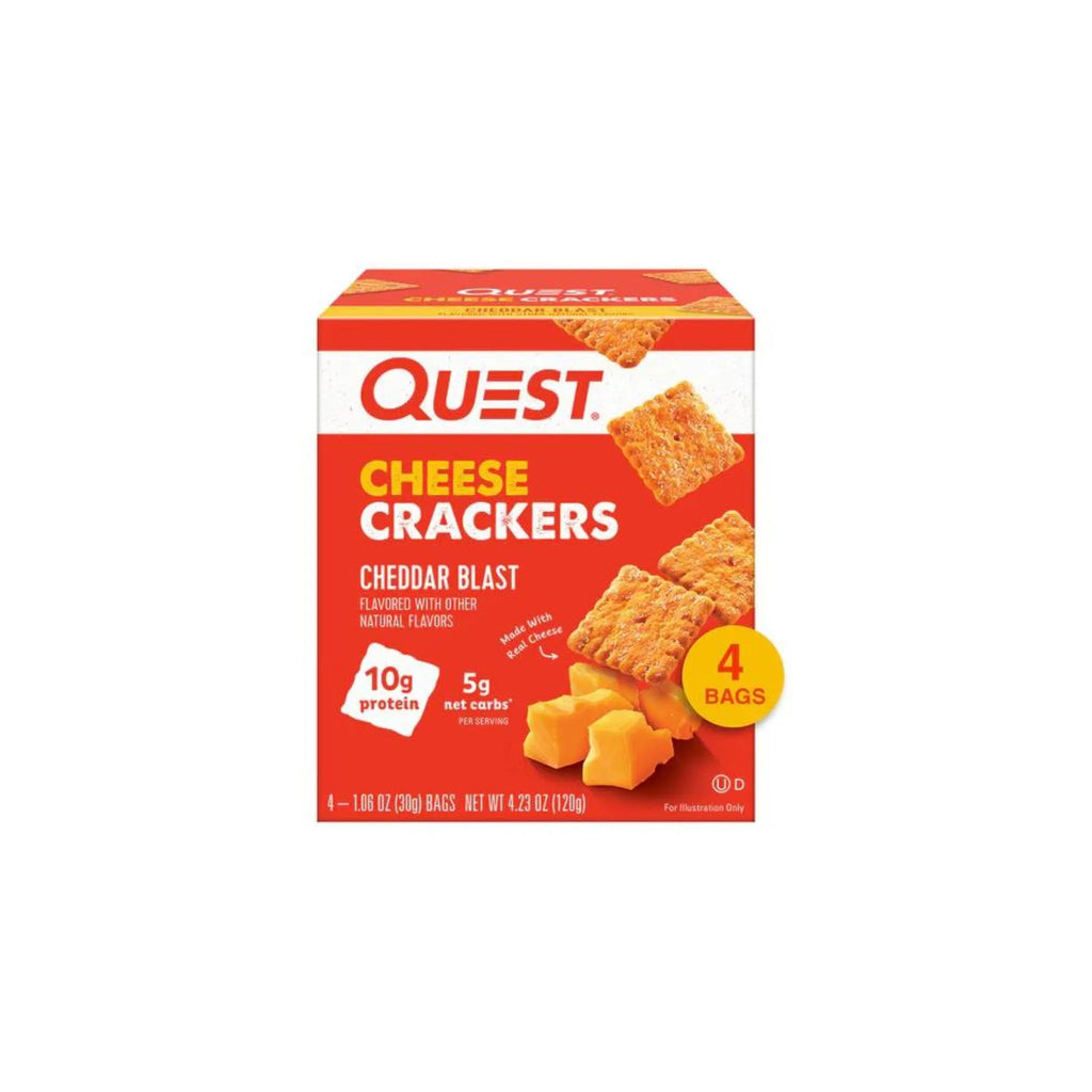 QUEST  -  Cheese Crackers  4/box