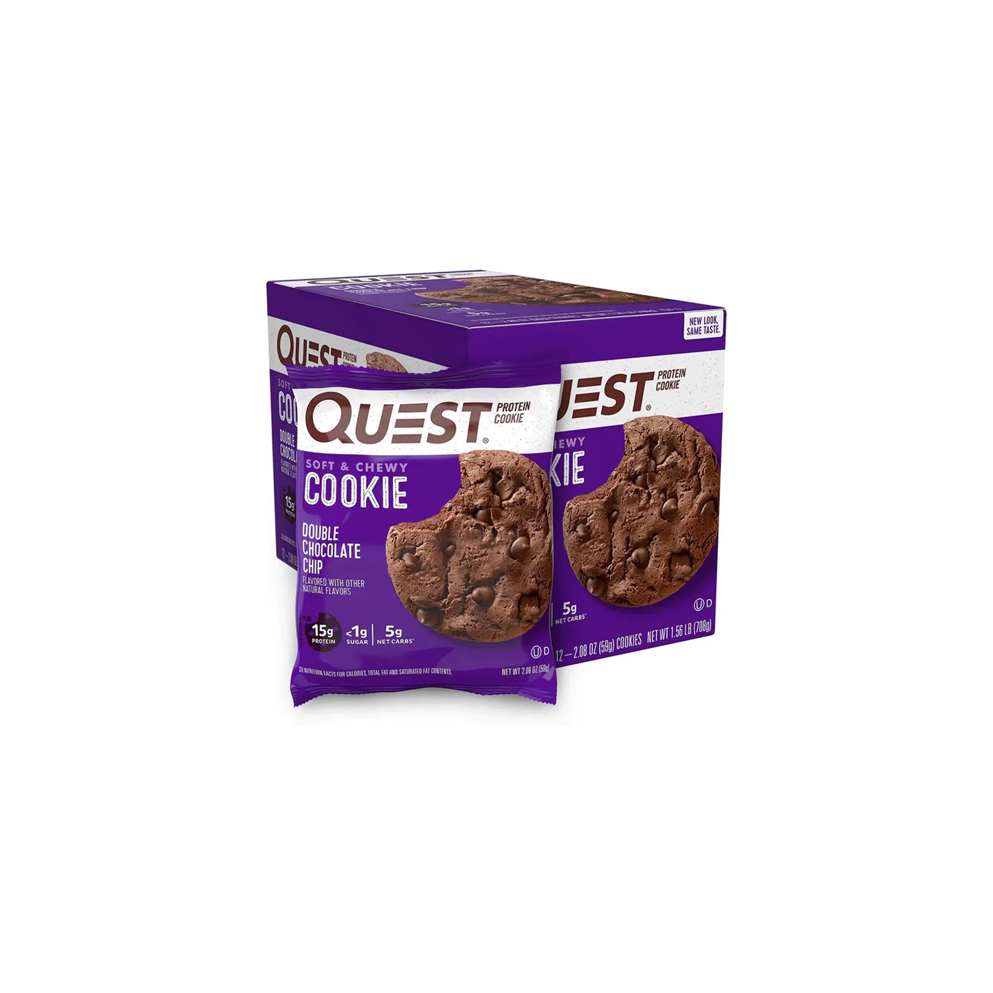 QUEST  -  Protein Cookies 12/Box