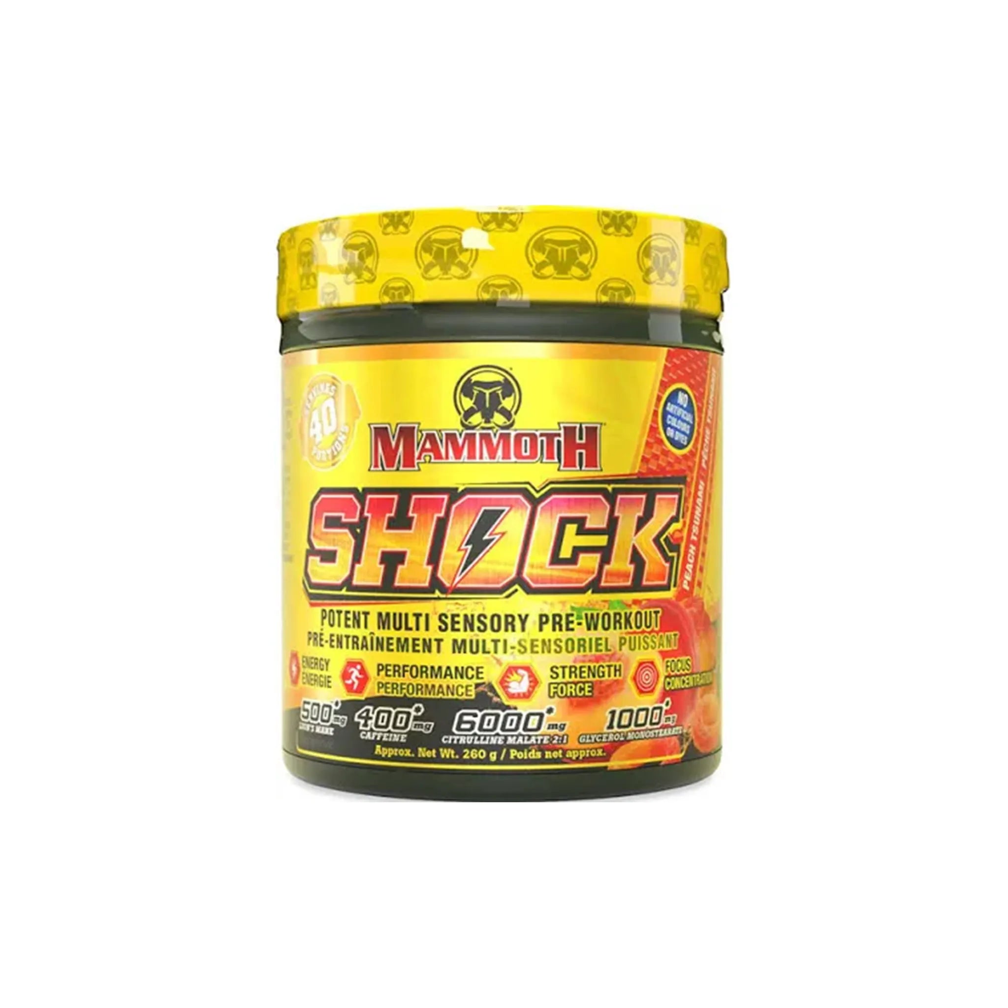 MAMMOTH - SHOCK 40 portions