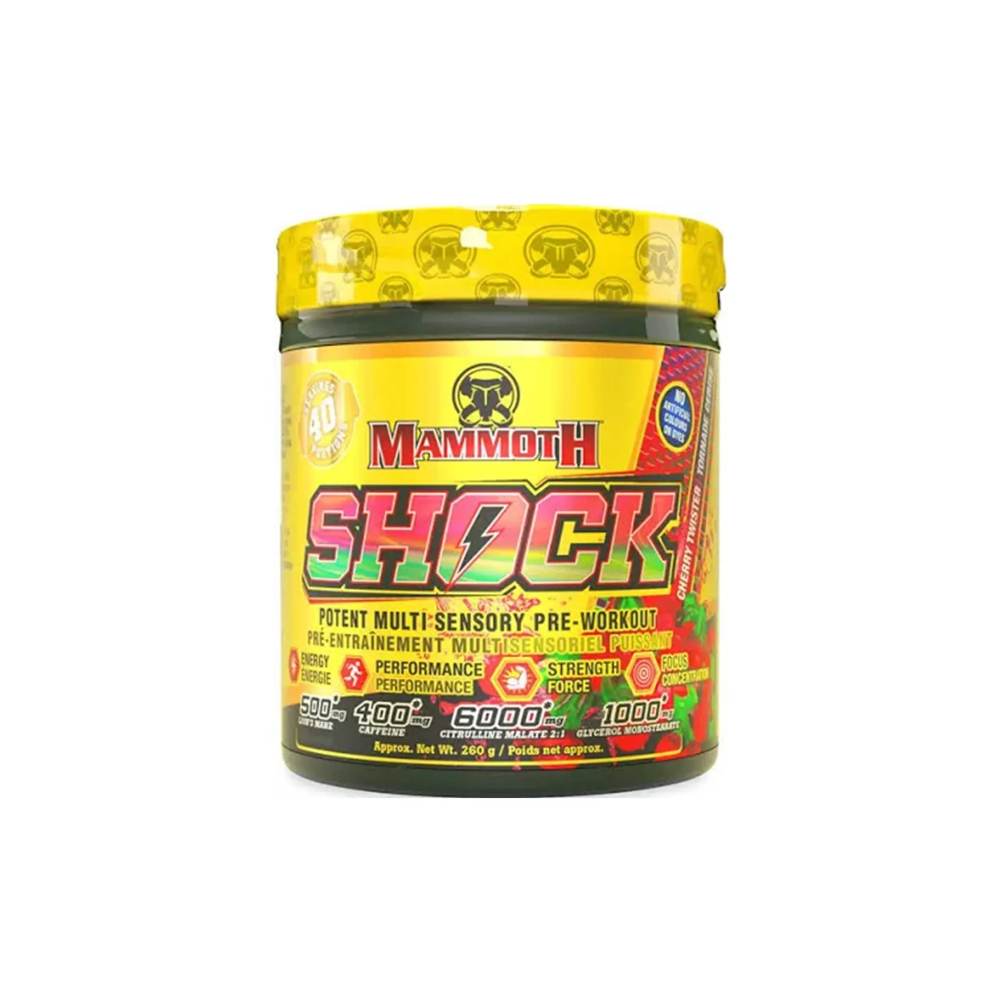 MAMMOTH - SHOCK 40 portions