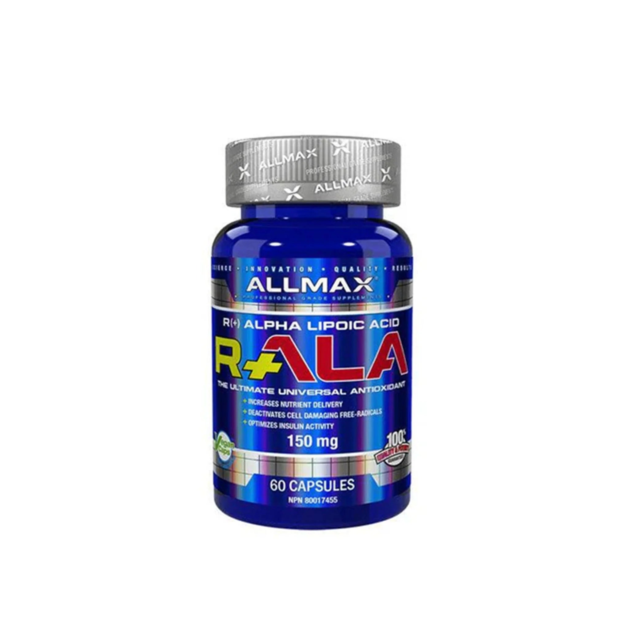 ALLMAX  -  R+Ala 60 capsules