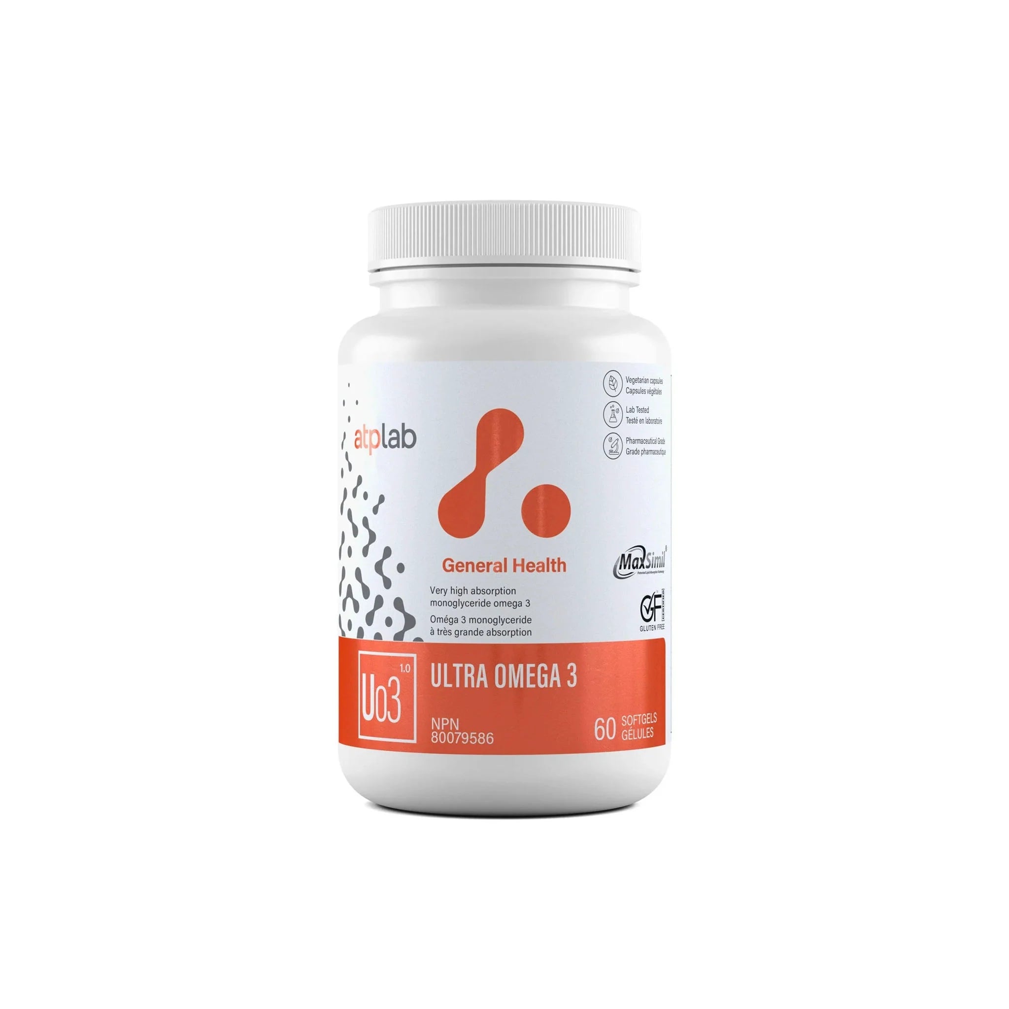 ATP  -  Ultra Omega 3 60 softgels