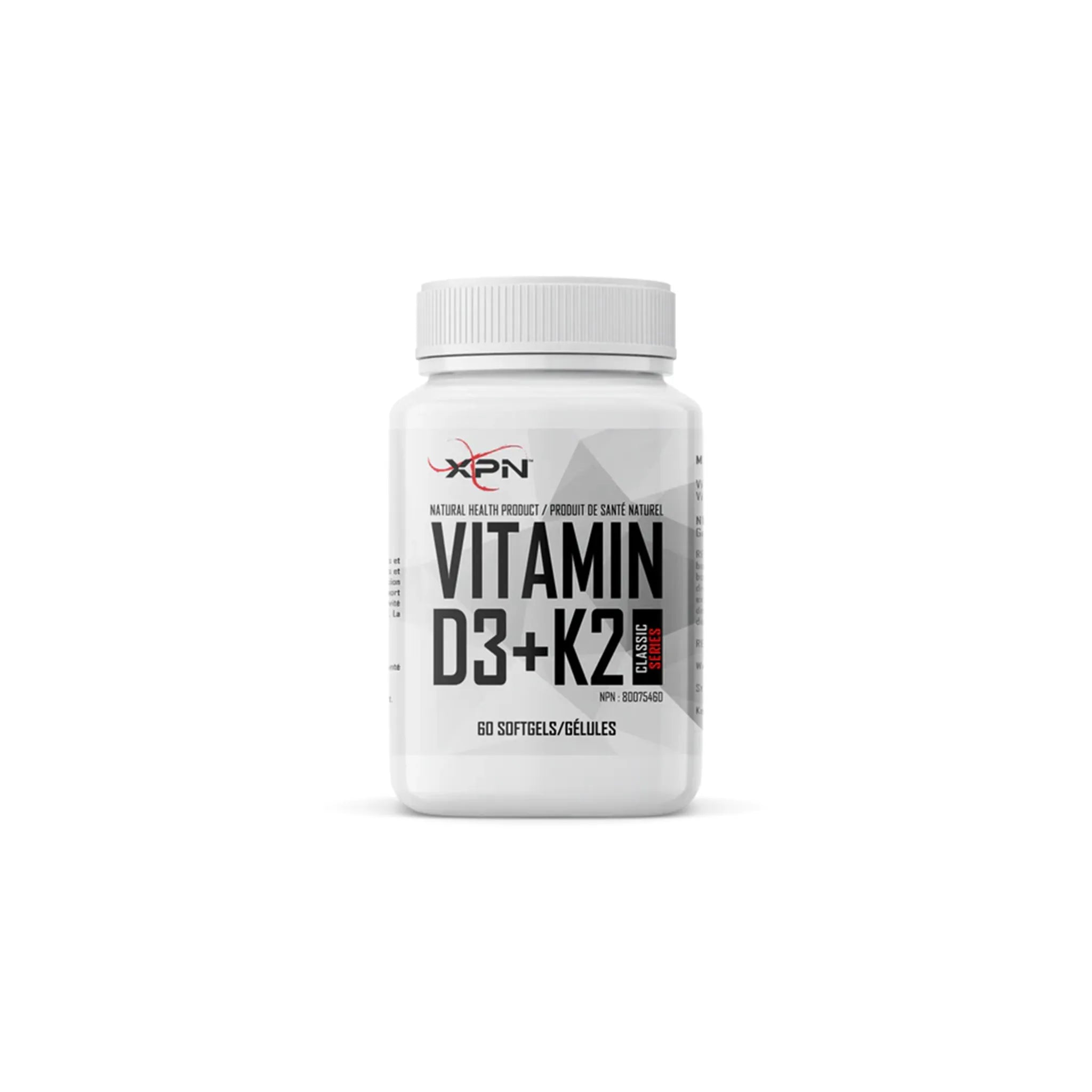 XPN - Vitamin D3+K2 60 caps