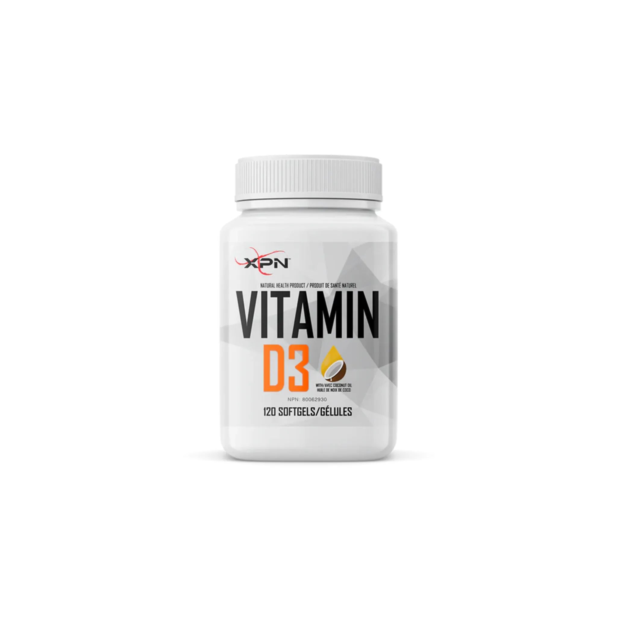XPN  -  Vitamine D3 120 softgels