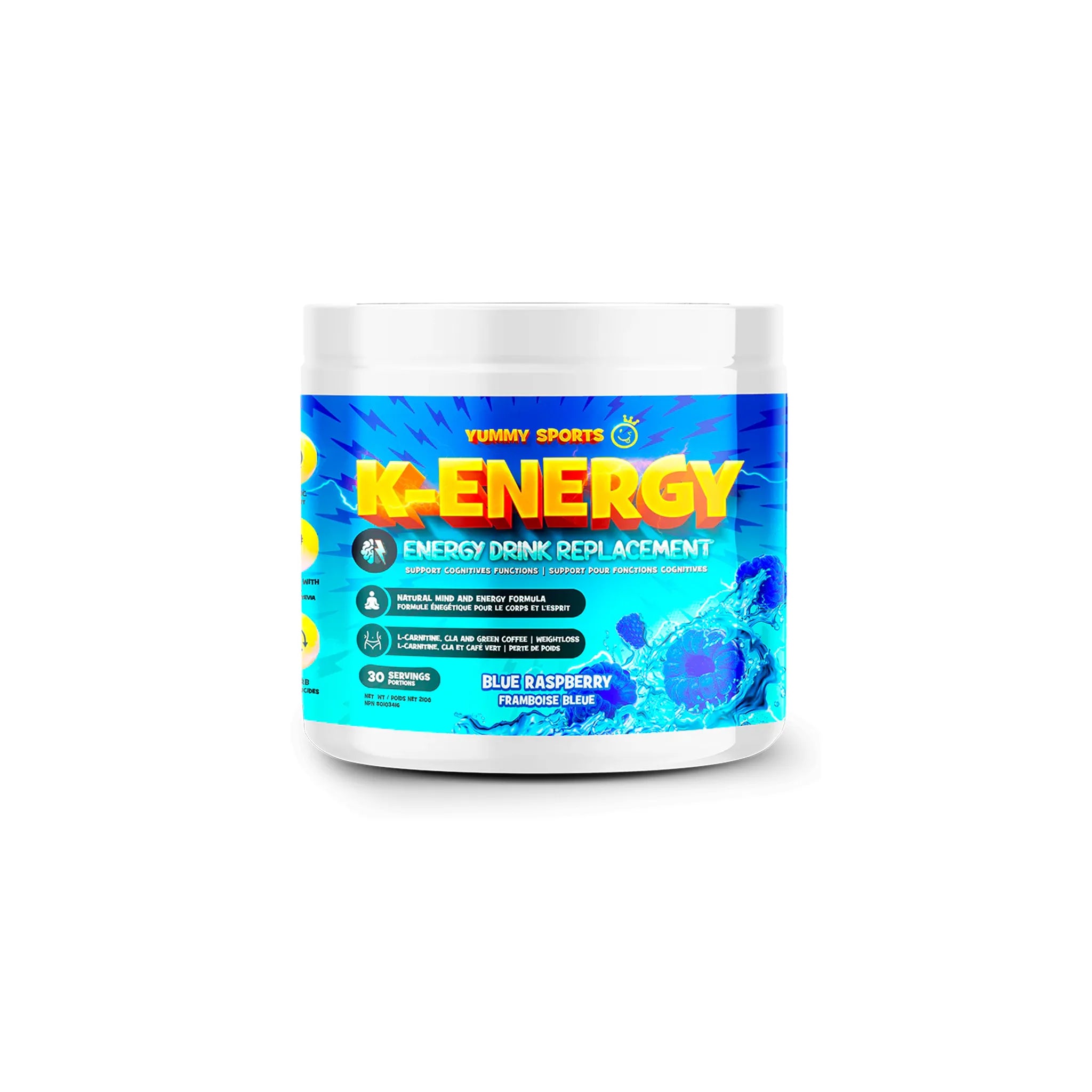 YUMMY SPORTS  -  K-Energy 210 g