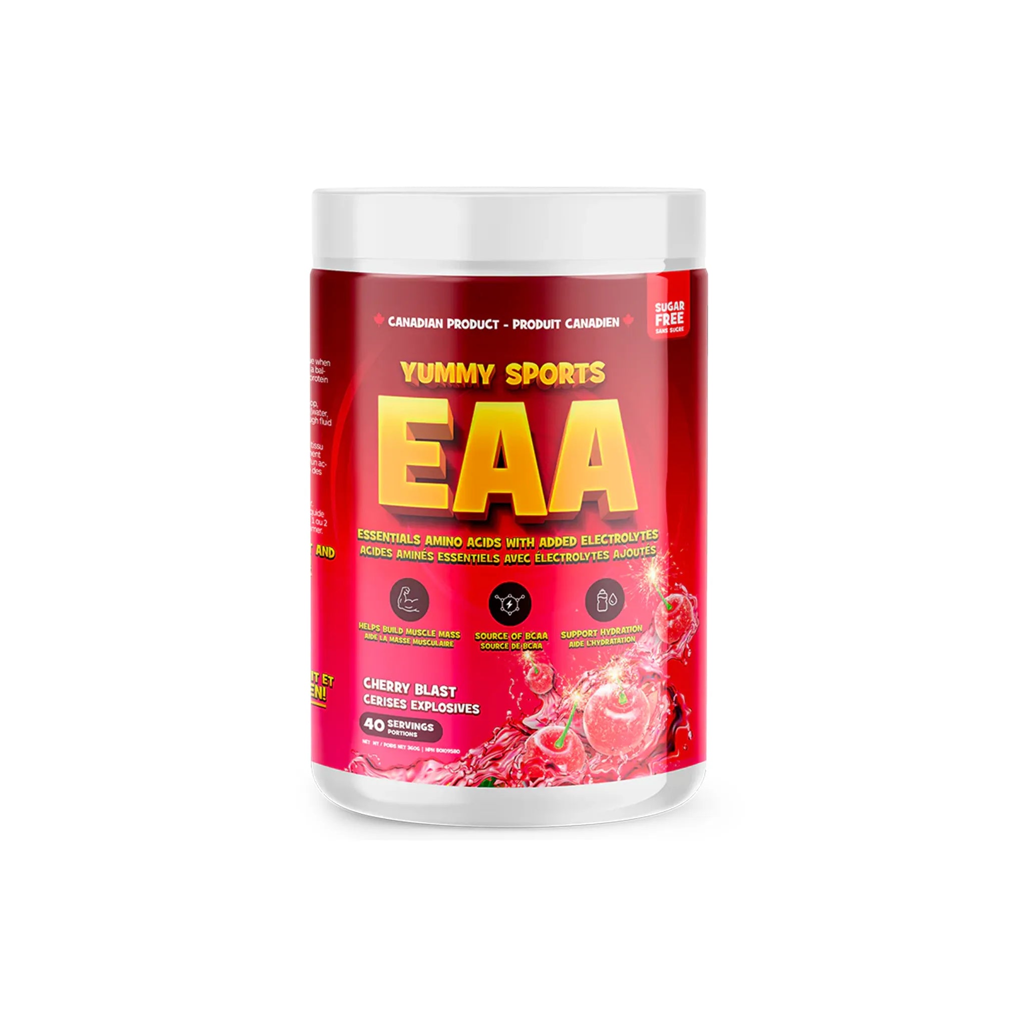 YUMMY SPORTS  -  EAA + Electrolytes 360 g
