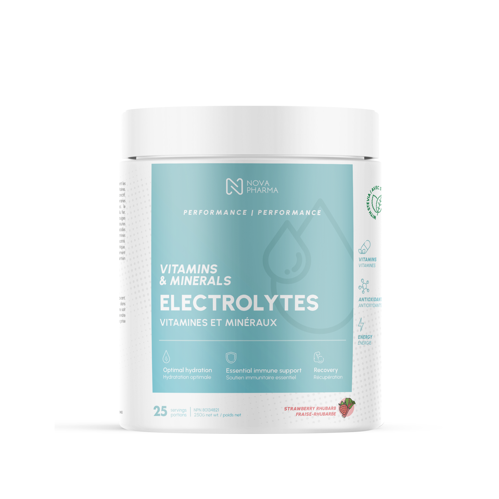 NOVA PHARMA - Electrolytes, 25 Servings