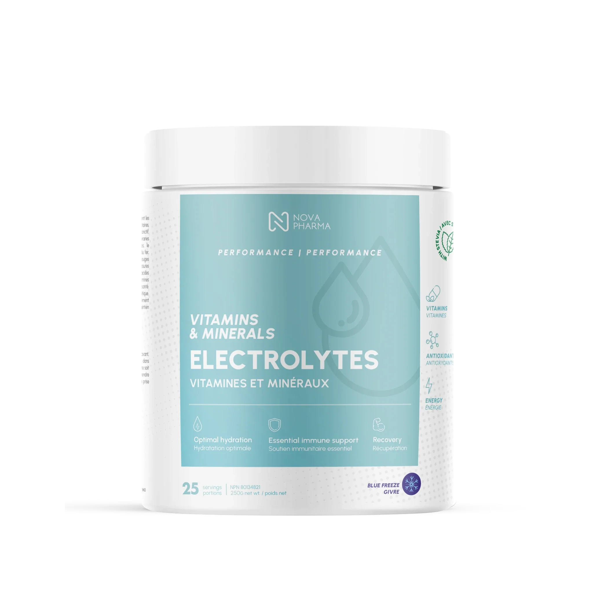 NOVA PHARMA - Electrolytes, 25 Servings