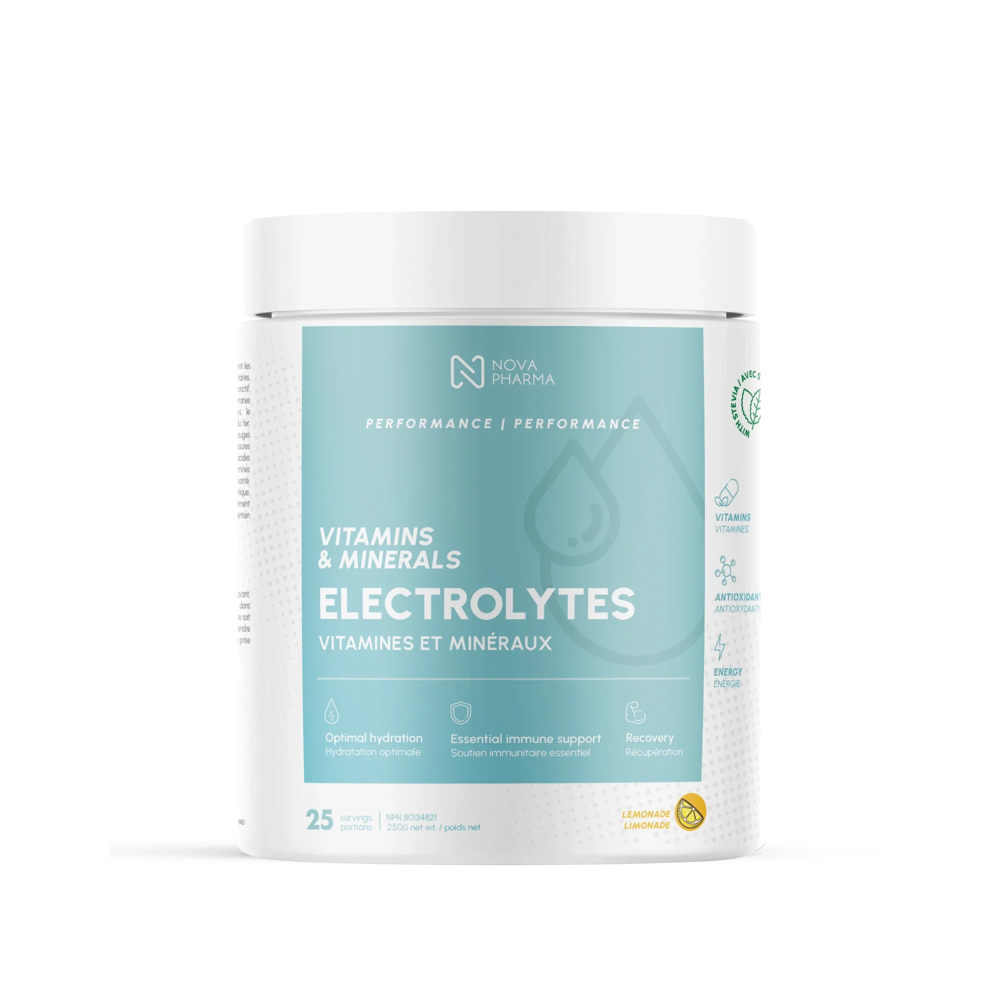 NOVA PHARMA - Electrolytes, 25 Servings