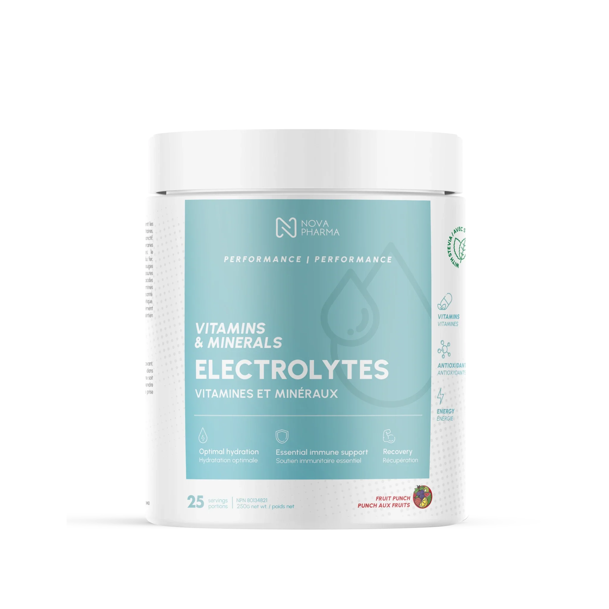 NOVA PHARMA - Electrolytes, 25 Servings
