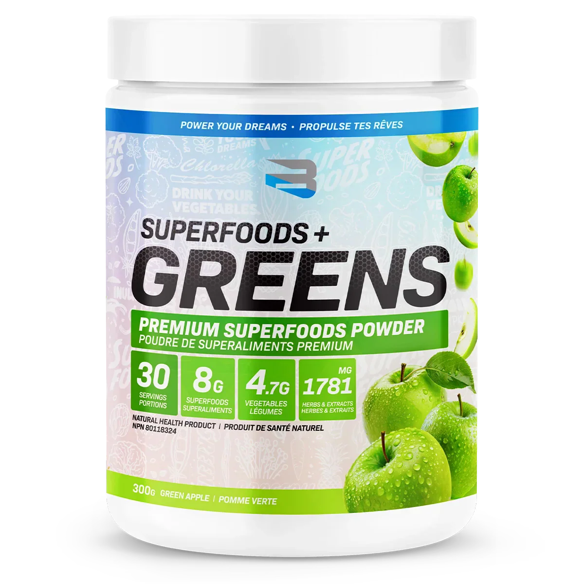 BELIEVE  -  Greens 300g