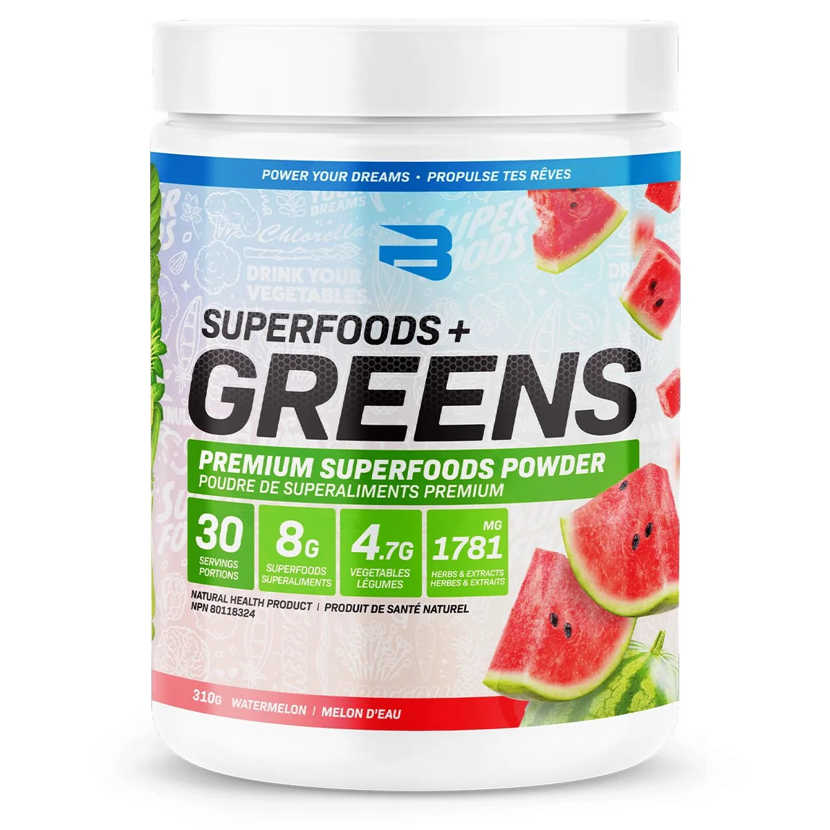 BELIEVE  -  Greens 300g