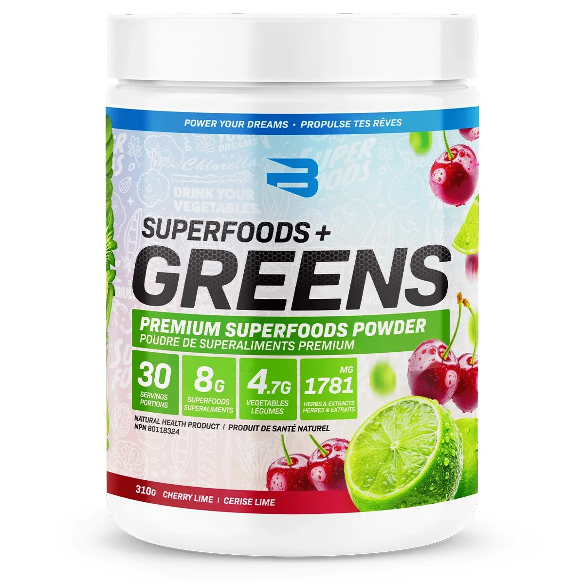 BELIEVE  -  Greens 300g