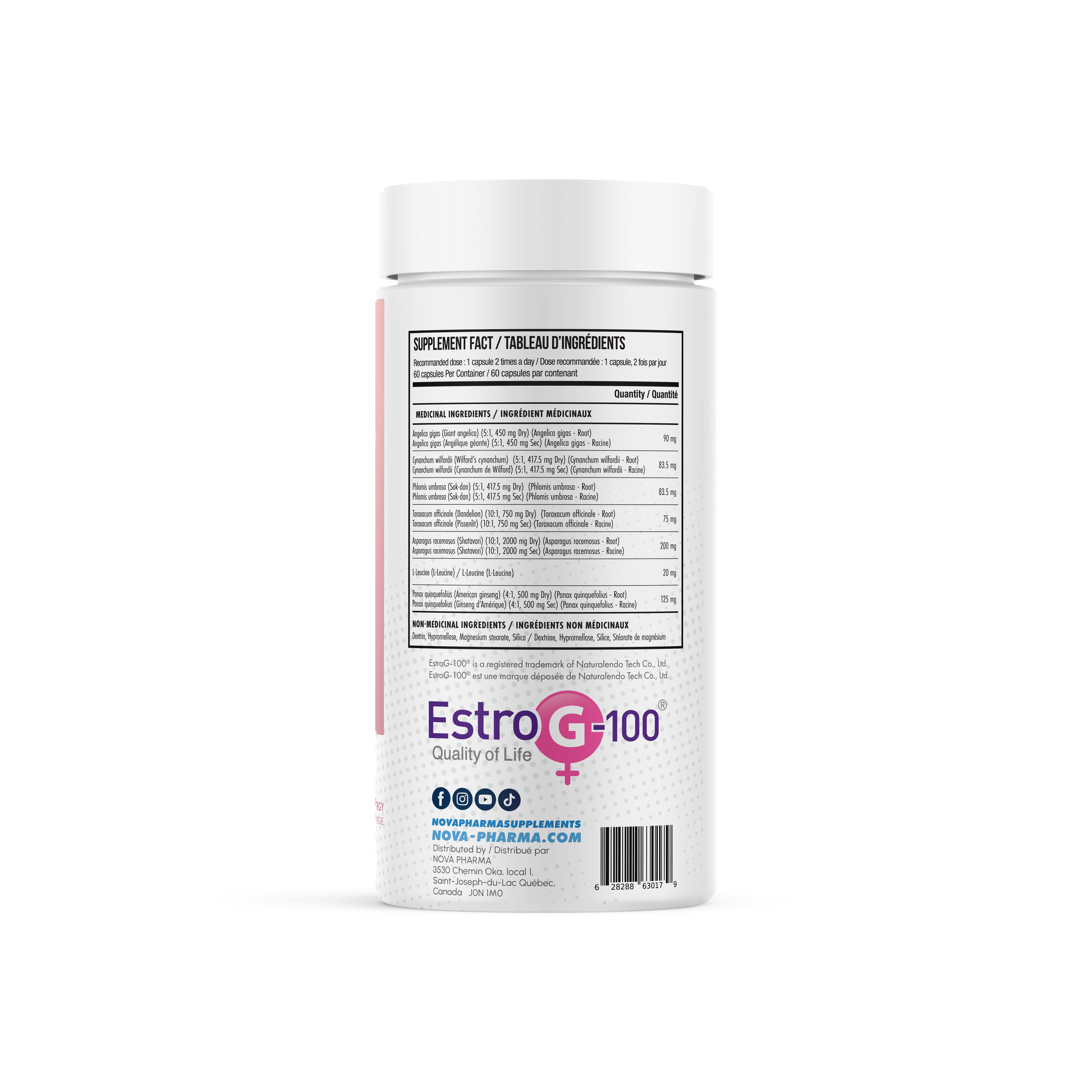 NOVA PHARMA - Meno Pause 60 capsules