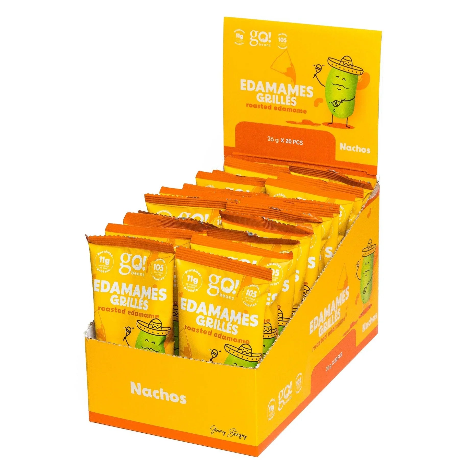 GO! Beanz Edamames Grillés 20/box