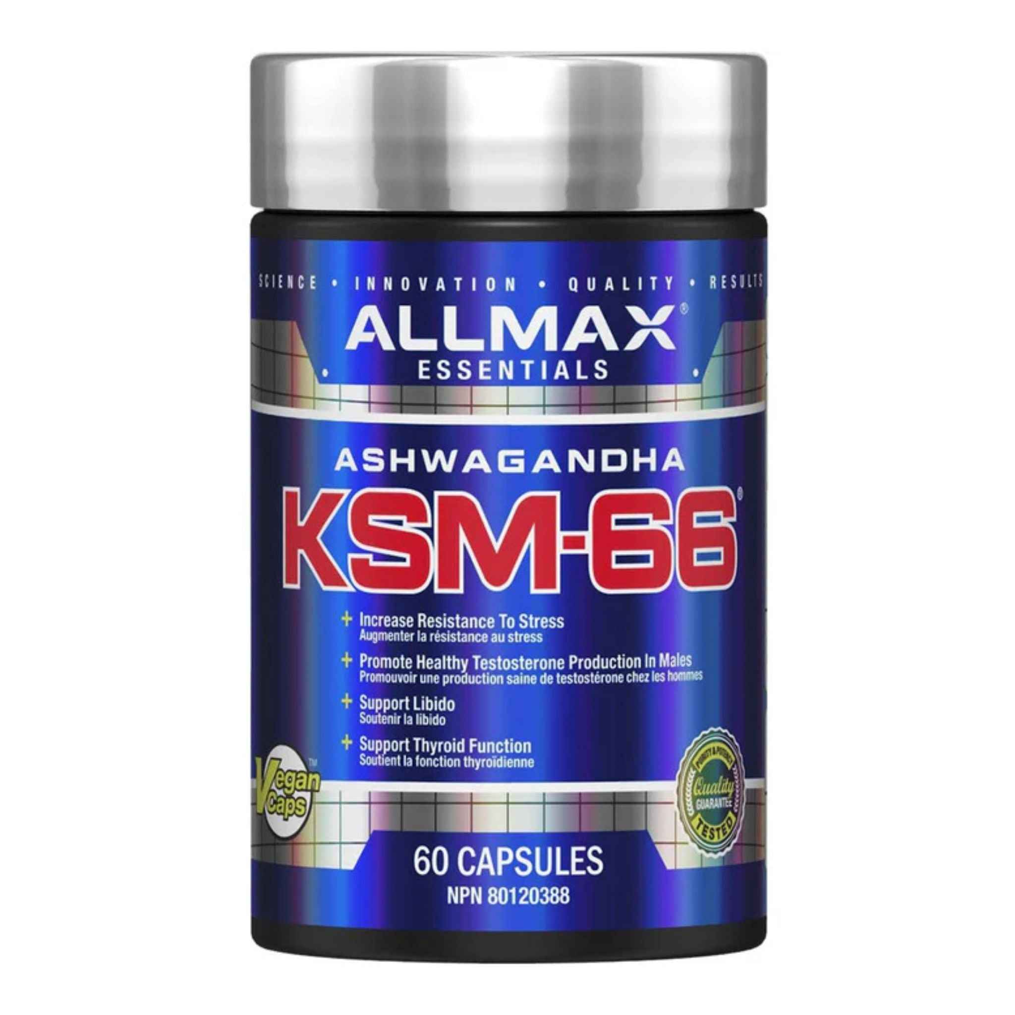 Allmax - KSM66 Ashwagandha - 60 capsules