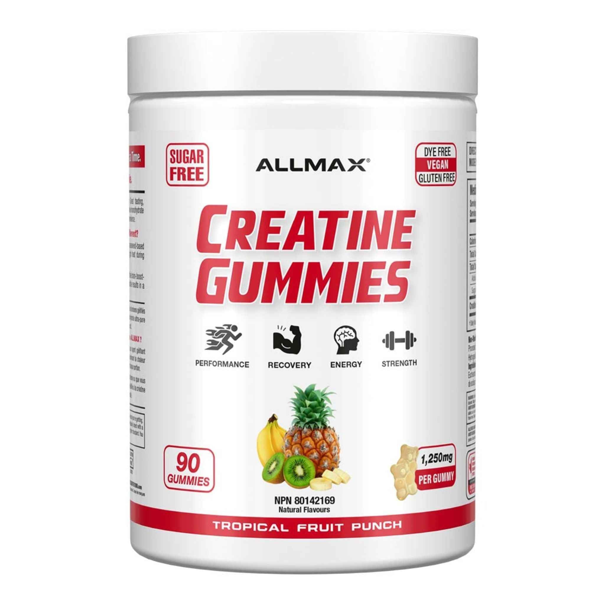 Allmax - Creatine Gummies - 90 Gummies