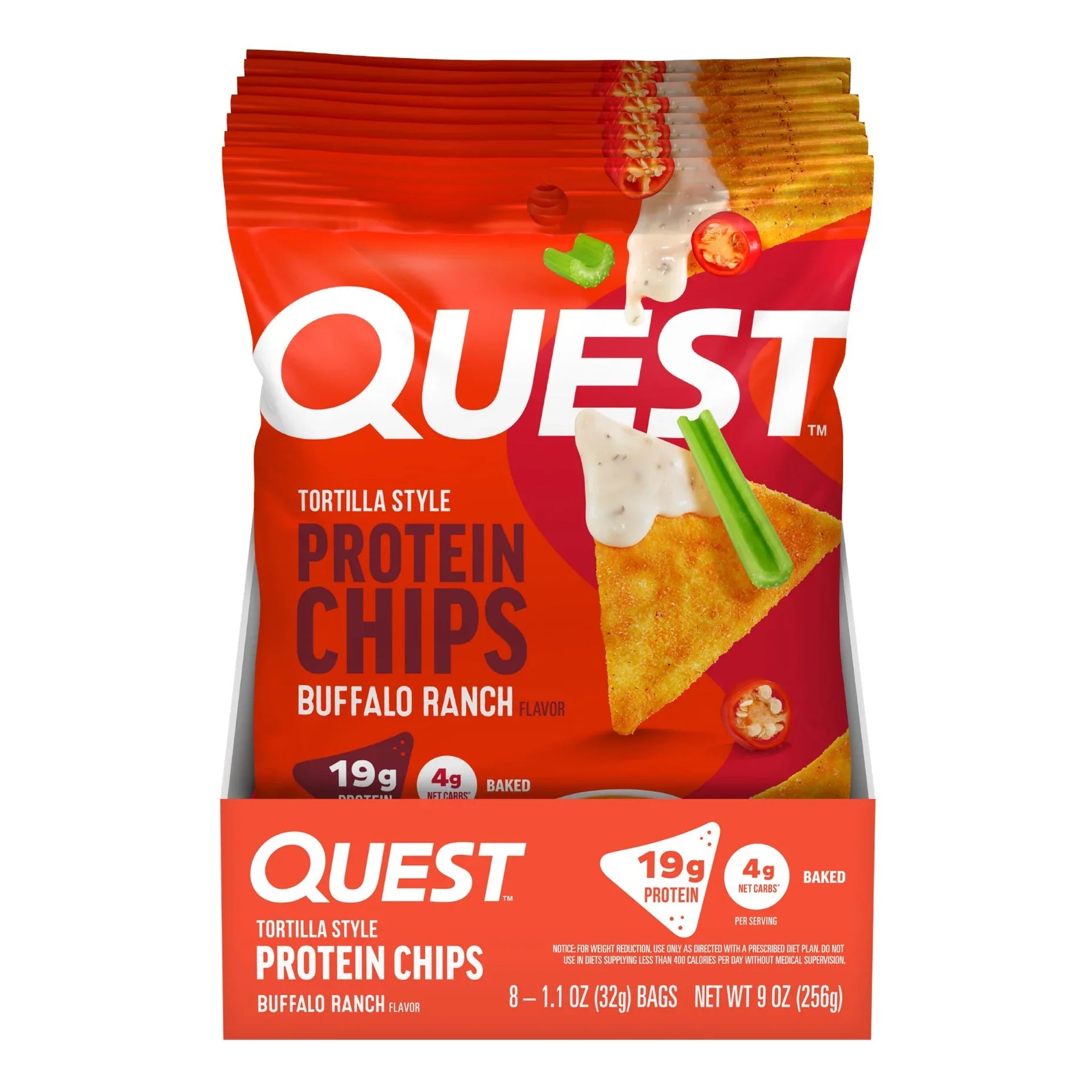 QUEST  -  Protein Chips 8/Box
