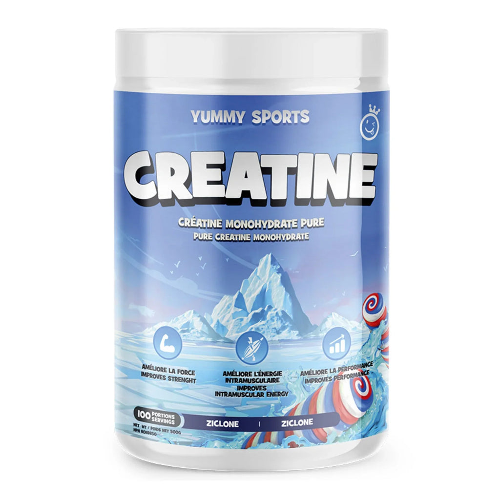 YUMMY SPORTS  -  Créatine Monohydrate 500 g