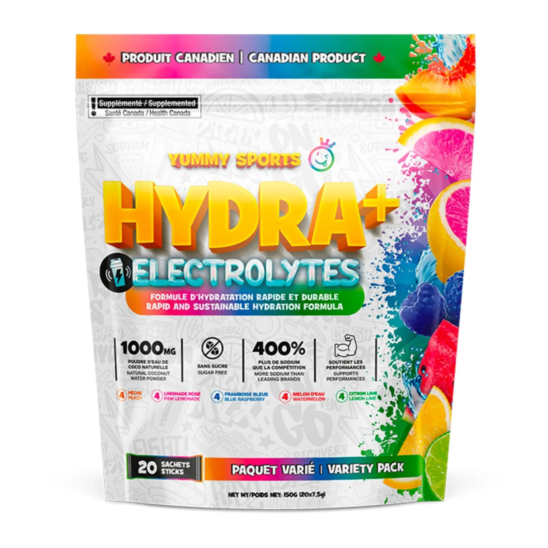 YUMMY SPORTS - Hydra + Sachet (20x)