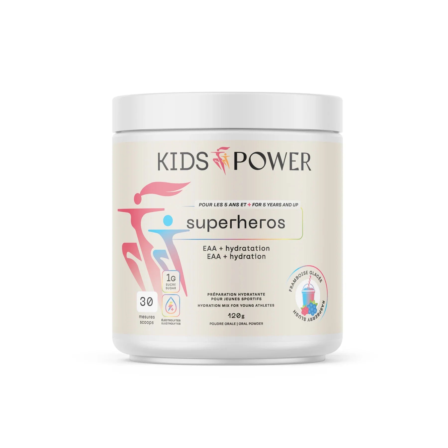 GIRL POWER - Superheros EAA Raspberry Slush