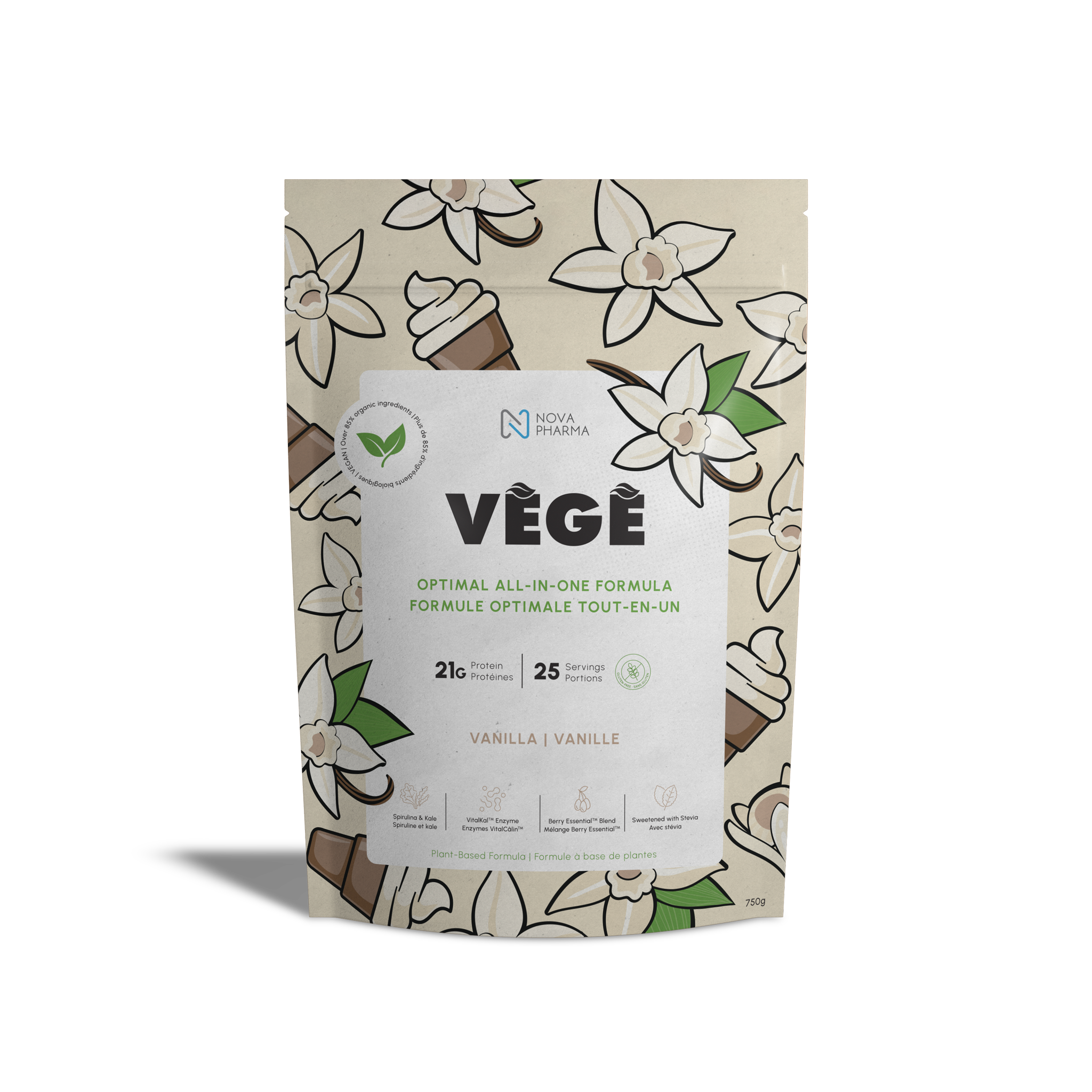 NOVA PHARMA - VEGE ALL-IN-ONE, 750g *NEW