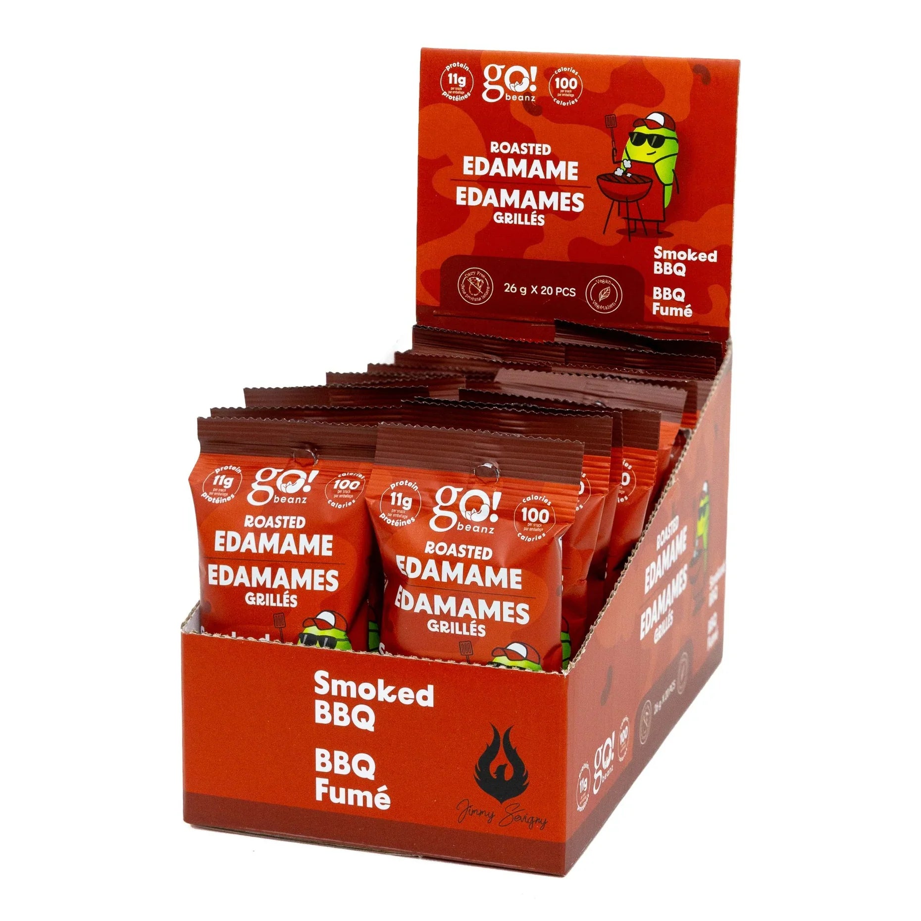 GO! Beanz Edamames Grillés 20/box