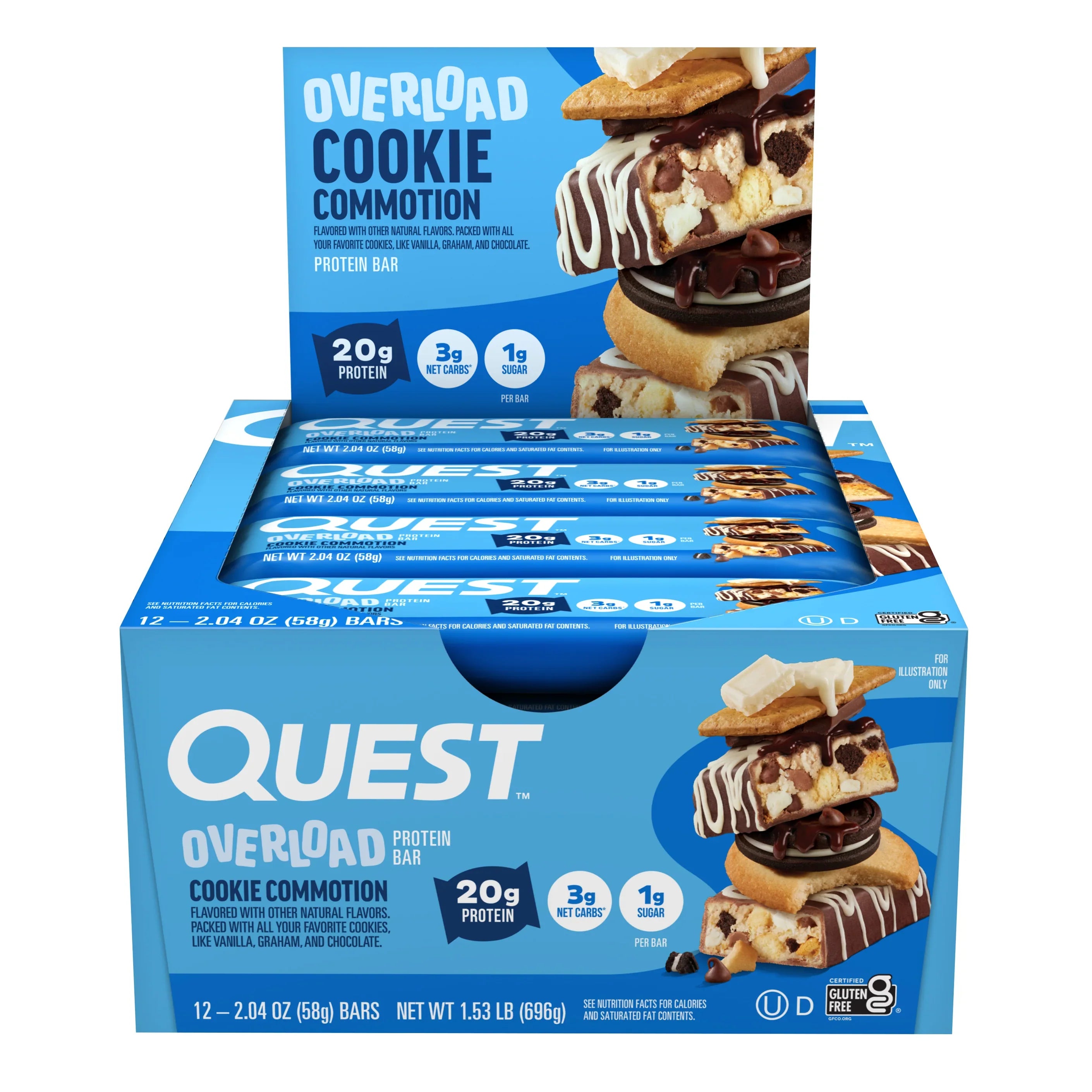 QUEST  -  Protein Bar 12/Box