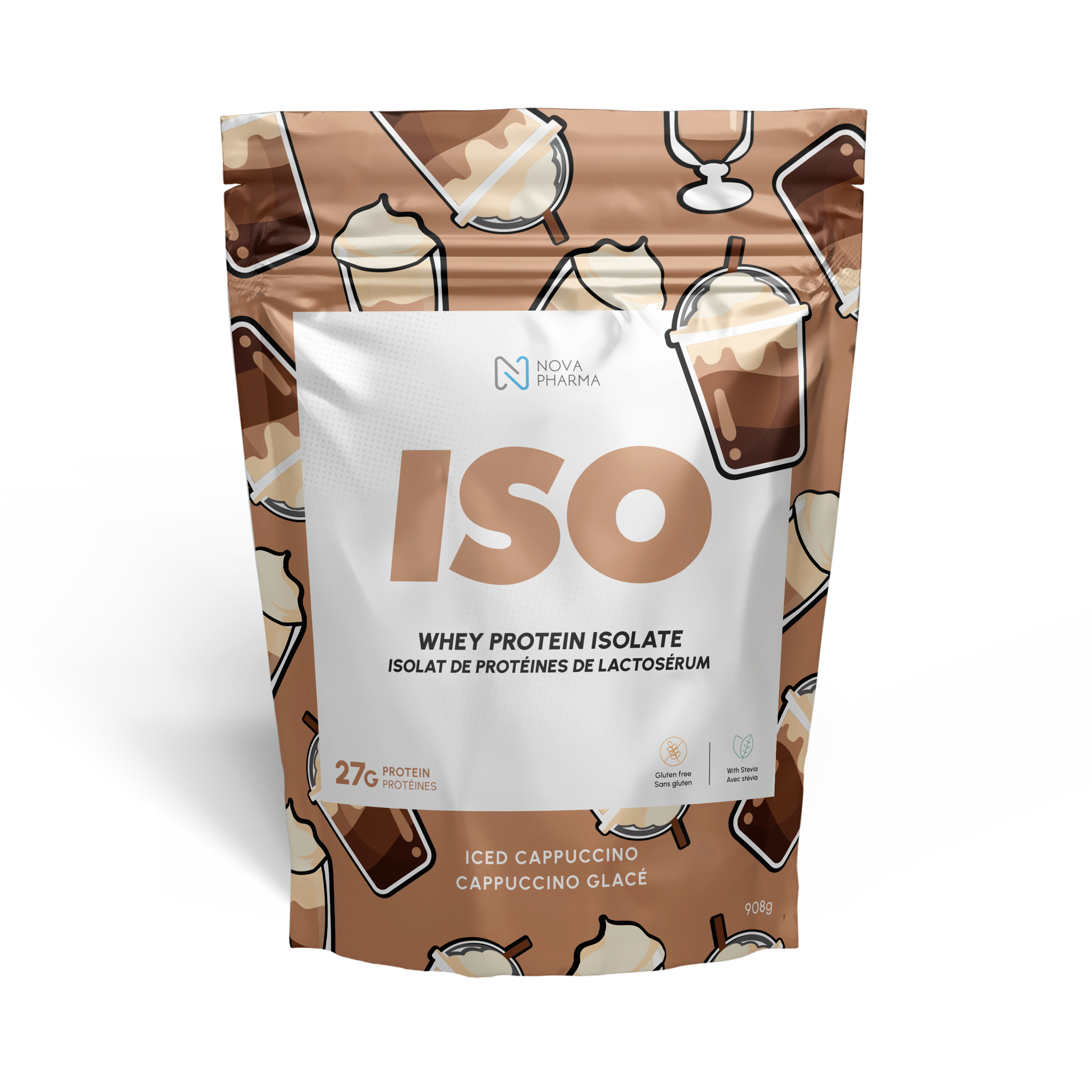 NOVA PHARMA - Iso Protein, 908g