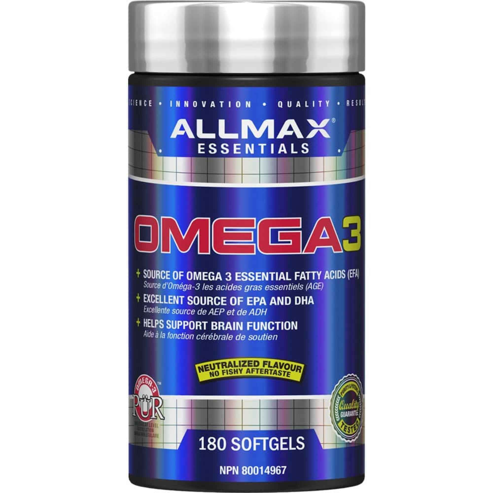 Allmax - Omega-3 Ultra - 180 capsules
