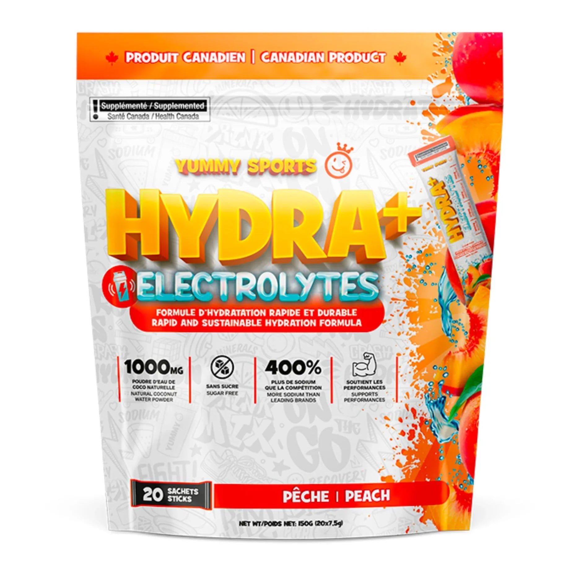 YUMMY SPORTS - Hydra + Sachet (20x)