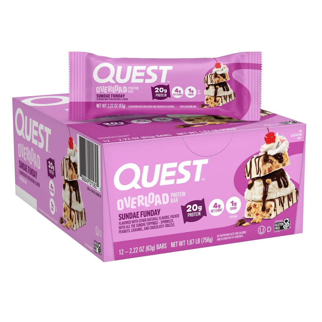 QUEST  -  Protein Bar 12/Box