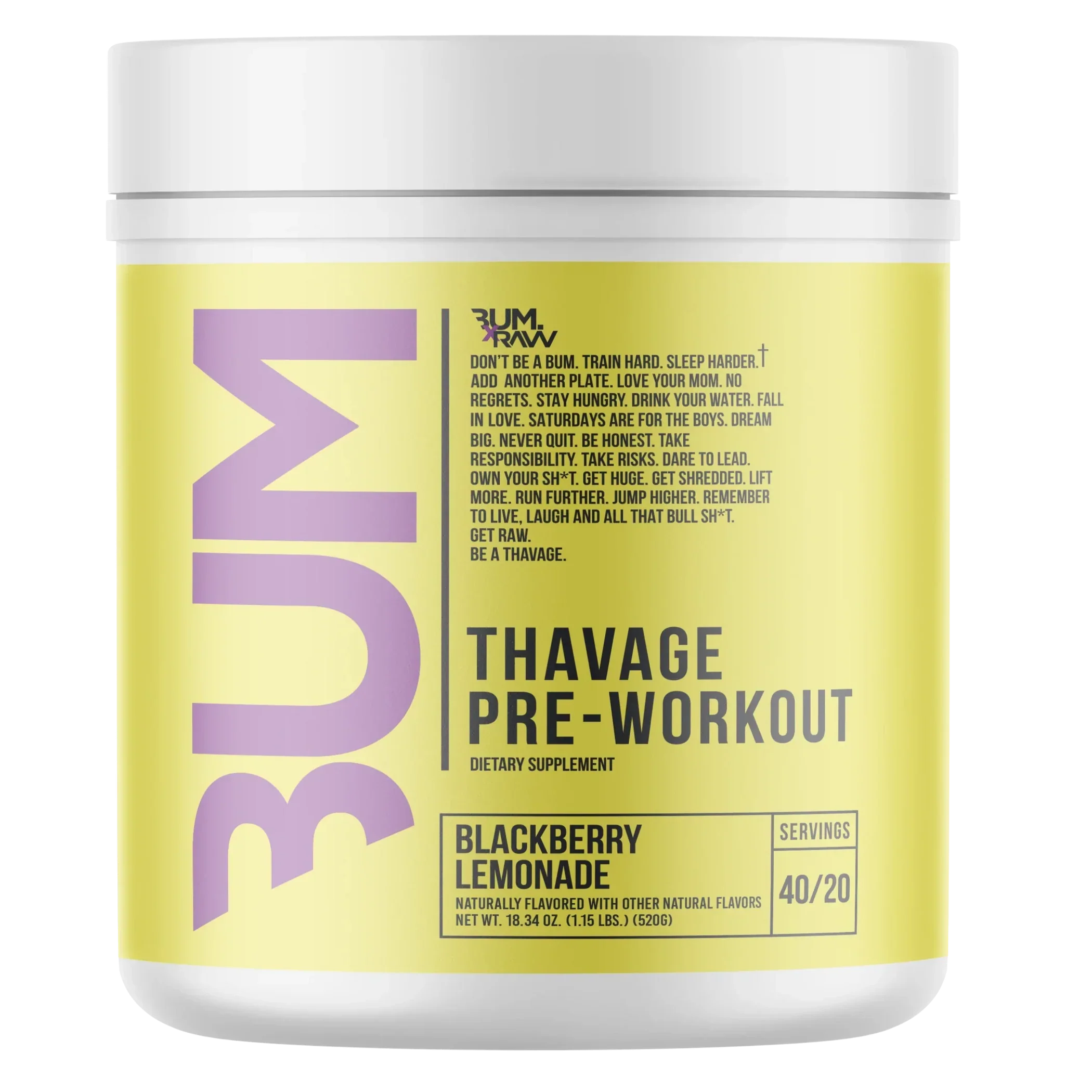 CBUM - Thavage Pre-Workout